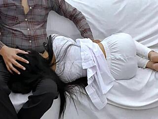 Mother-in-Law's Skinny Waist Thick Ass Makes Penis Throb!