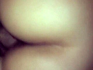 Teen rides cock with winking amateur asshole