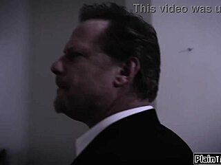 Tied Up Redhead Begs for Cheating Monster Cock Fuck