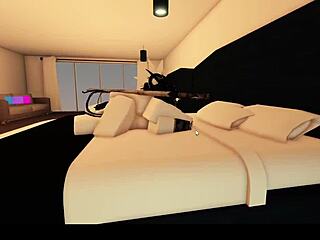 Boyfriend's Intense Vagina Thrust Against The Wall