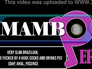 skinny brazilian karina rose takes 4 monster cocks dap atm?
