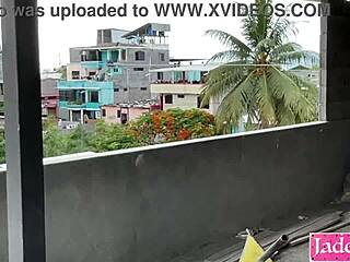 Blonde amateur sucks bound construction worker's huge cock outdoor rough