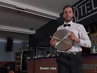 Shy small tits brunette teen picked up fucked hard in amateur toilet pov! 😲🍆💦