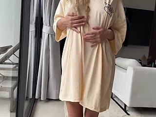 tiny asian teen's mouth and tight pussy overflow from huge cock 😩💦