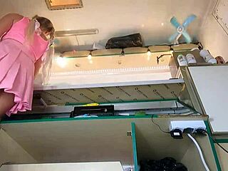 hidden cam catches this sexy dumb bitch's hot pussy play 😏👀