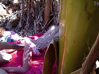 Suggestive Latina Fuck Doll Anal Dildo Tease Outdoors