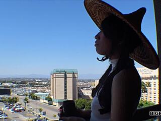 wuhan whore salee lee grinds hitachi wand pussy