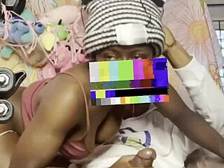 casual ebony midget couch fuck with monster bbc 😏🍫