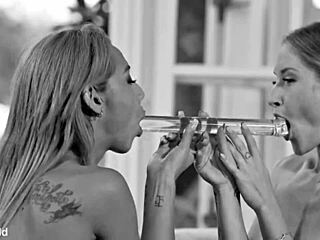 Veronica Leal and Tiffany Tatum's DP Group Pounding Delivery