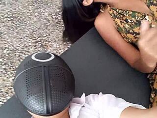 me and brunette friend flash tits pussies then dirty fuck