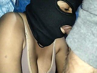 indian wife swallows deepthroat cum in mouth