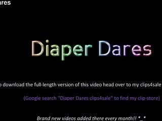 jessica morgan pubs in pampers nappy flashing public diaper dare