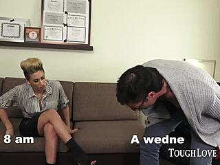 Toughlovex: Della Dane's hardcore doctor visit with gagging deepthroat 😈🍆💦