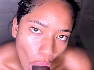 Amateur couple nysdel licks balls before pov dinner fuck