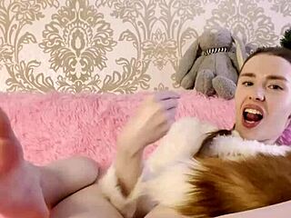 Butt Plug Anal Masturbation Leads to Explosive Close-Up Squirting!