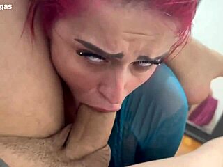 brazilian witch camila gaucha slurps cock like never before