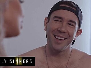 Family Sinners Bombshell Milf Bounces Huge Ass on Massive Cock