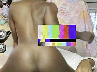 casual ebony midget couch fuck with monster bbc 😏🍫