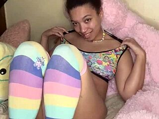 manaia yoga stretches into wet pussy pounding session