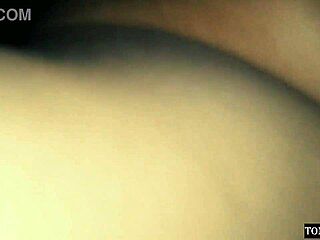 Neighbor milf moans wildly from deep anal creampie pounding