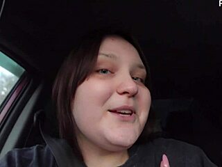 fucking my curvy bbw pussy in public car joi 😈🚗💦🔥