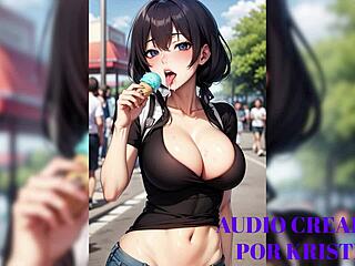 hey little slut moans in pleasure chasing that hot orgasm with asmr joi audio