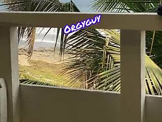 Pussy Flashing Slut Housewife At Beach Resort Outdoor Exposure