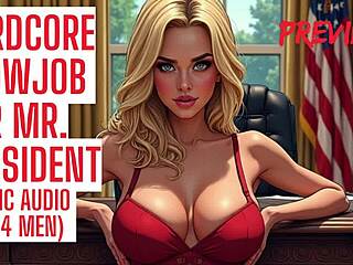 boss, give me that hardcore blowjob like mr president demands