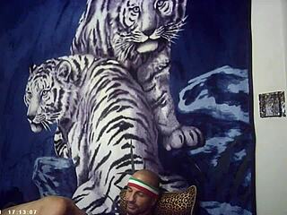 Glasses Big Tits Brunette Babe Takes Italian Machine Pound Behind Scenes