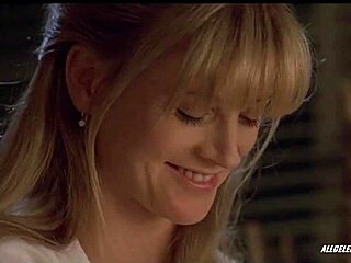 Janet gunn bares tits in night of the running man tease