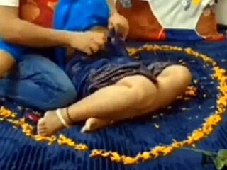 beautiful horny indian wife rides cock doggystyle hard