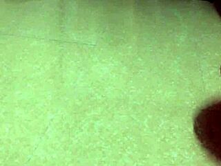 husband strips wife's pants for kitchen quickie!