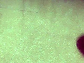 husband strips wife's pants for kitchen quickie!