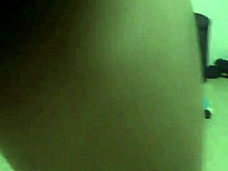 husband strips wife's pants for kitchen quickie!