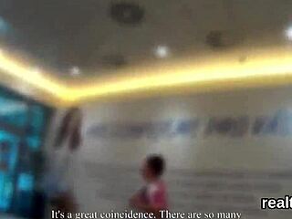 exceptional czech babe strips in mall then gets clothes ripped for hardcore pov pounding