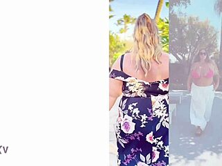 Cumming Hard for Xmas with Bunny de la Cruz's Huge Tits