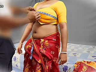 Tailor ravages big-titted milf before creampie flooding her pussy