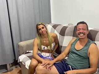 sexy wife pleasures endowed husband friend