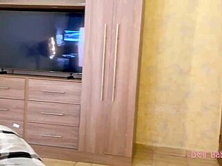 petite shy latina practices bent over anal with toys for boyfriend