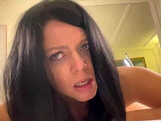 Spank my juicy ass harder in POV while whipping my face next?