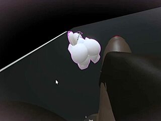 stroking my monster bbc for unfaithful slut facial