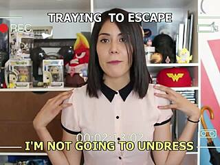 gaby meza as wonder woman tied up and gagged in mr x bondage 😈🔥