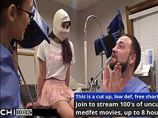 Nurse Forces Hitachi Orgasms on Bound Patient