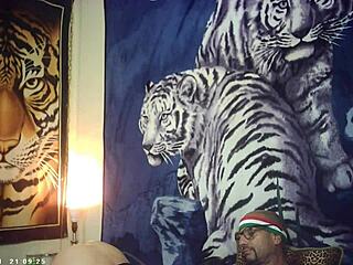 maxxx loadz strokes monster cock backstage with italian porn machine