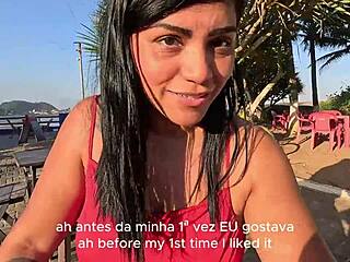 Nicoly confesses neighbor licked her pussy since dawn