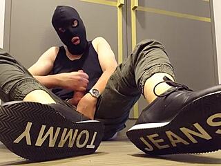 Sneaker Wank Explosion