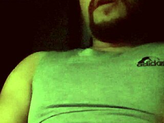 slo-mo chubby bodybuilder blasts thick cumshot close-up moaning 😜💦