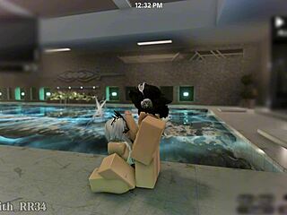 alsace cosplayer blows me deep at pool roblox rough cosplay cumshot part 1