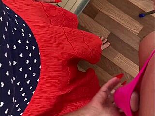 CFNM Panties Handjob Delivers Huge Load