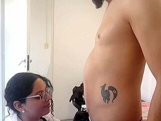 colombian beauty's huge natural tits get happy ending laser wax finale